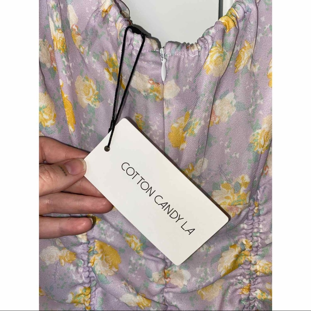 Cotton Candy LA Ruched Body Con - Picture 2 of 3